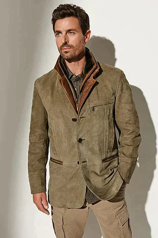 FLORIS | Luxe Herenjas Met Knopen