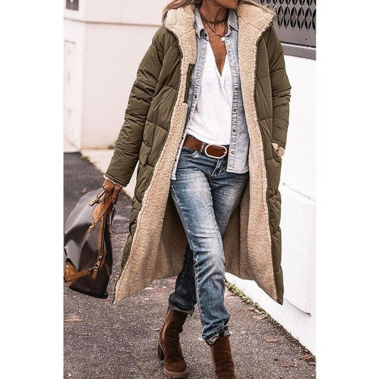 SEVEN| Lange pluche jas