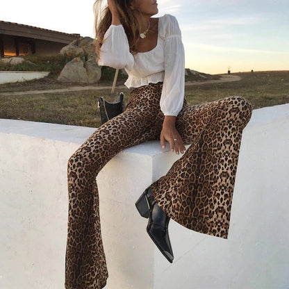 Tara Beestachtig Uitlopende Broeken | Een stijlvolle & sexy Tijger of Luipaard pantalon