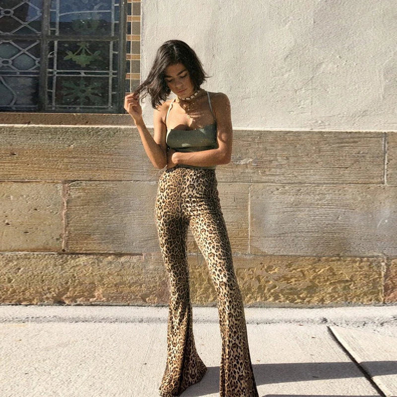 Tara Beestachtig Uitlopende Broeken | Een stijlvolle & sexy Tijger of Luipaard pantalon
